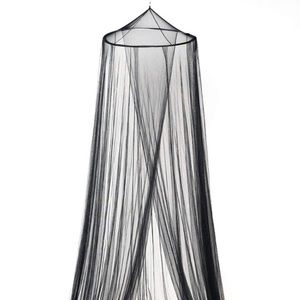 Bed Canopy in Sheer Black